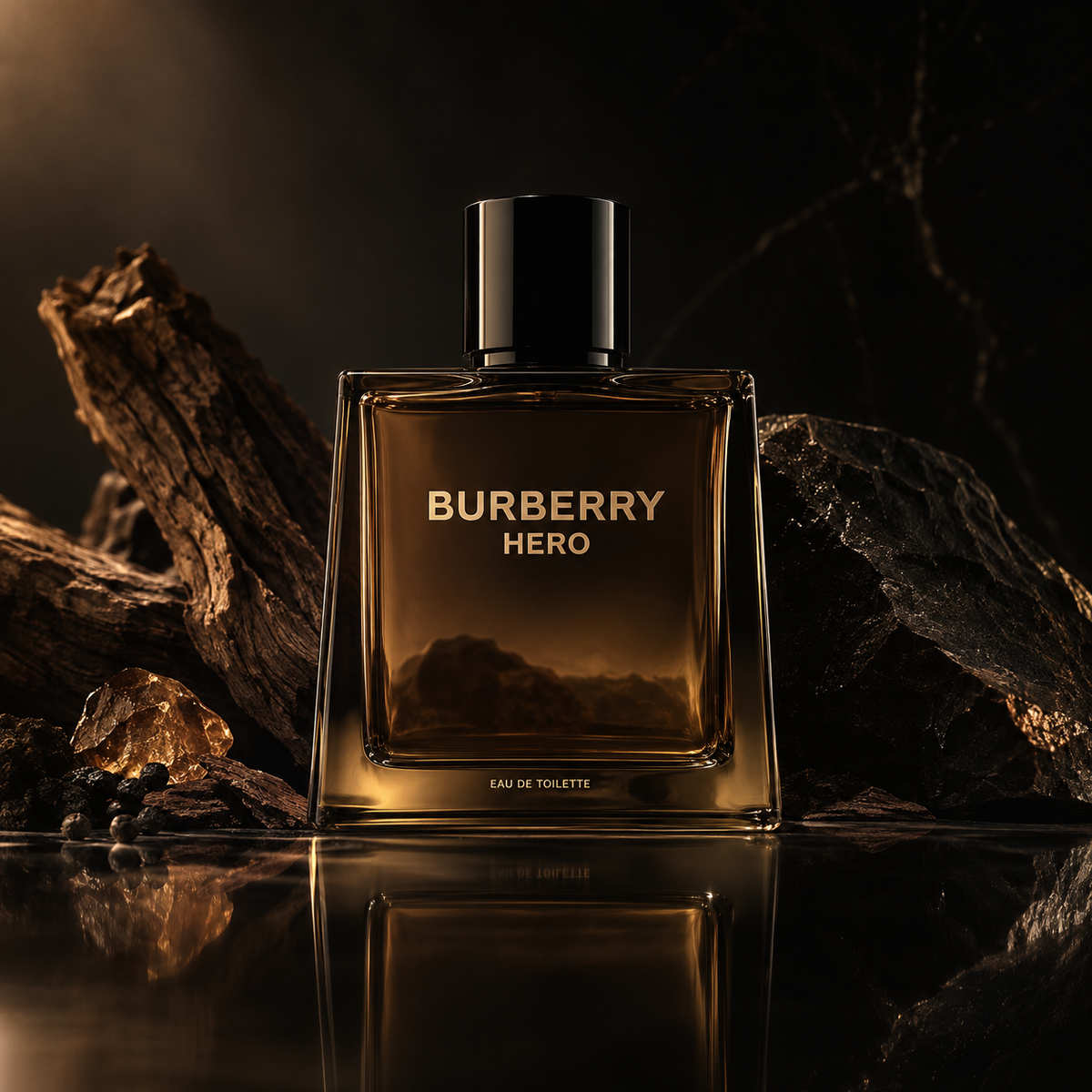 Burberry Hero Eau de Toilette luxury concept product image