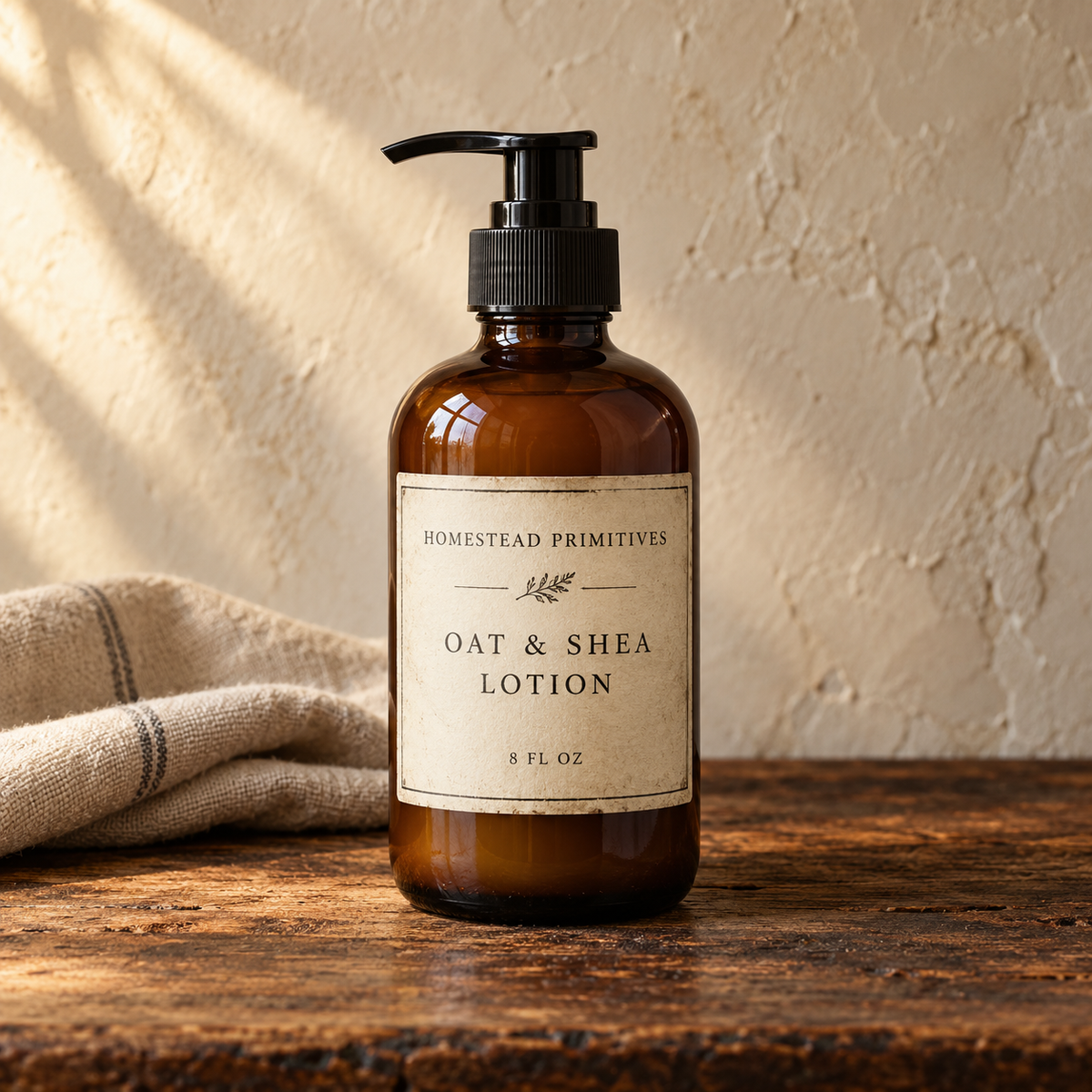 Oat & Shea Homestead Lotion — AI-generated sample image
